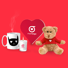 Idées cadeaux publicitaires pour la Saint-Valentin