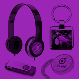 Objets publicitaires personnalisés en doming