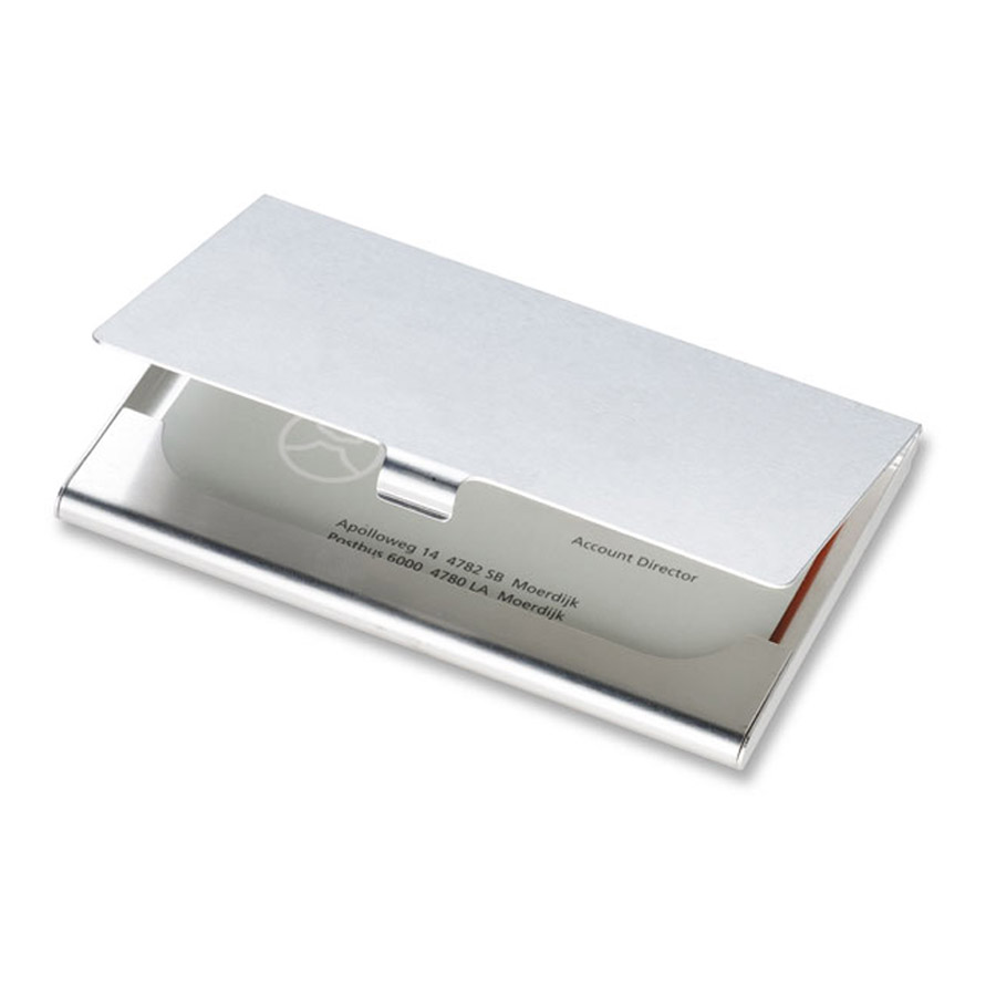 ETUI-CARTES DE VISITE EN ALU 'SMART'