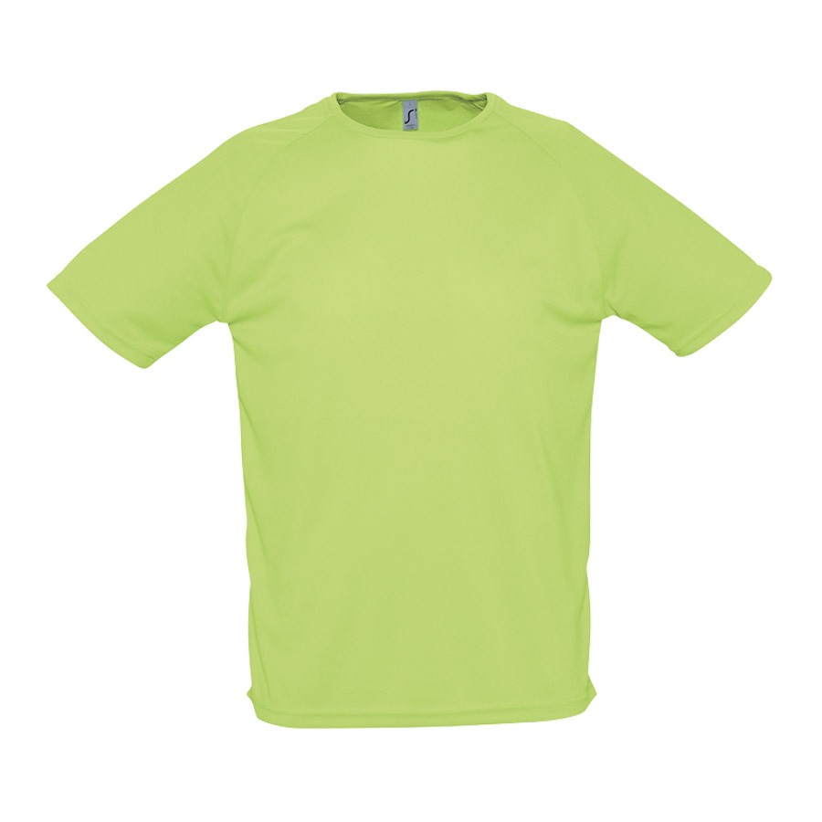 T-SHIRT PERSONNALISÉ RESPIRANT HOMME 'SPORTY' 140 GR/M²