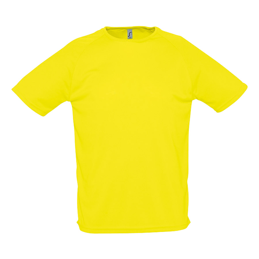 T-SHIRT PERSONNALISÉ RESPIRANT HOMME 'SPORTY' 140 GR/M²