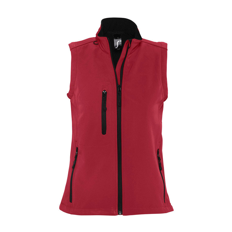 VESTE SANS MANCHES SOFTSHELLFEMME 'RALLYE' 340 GR/M²
