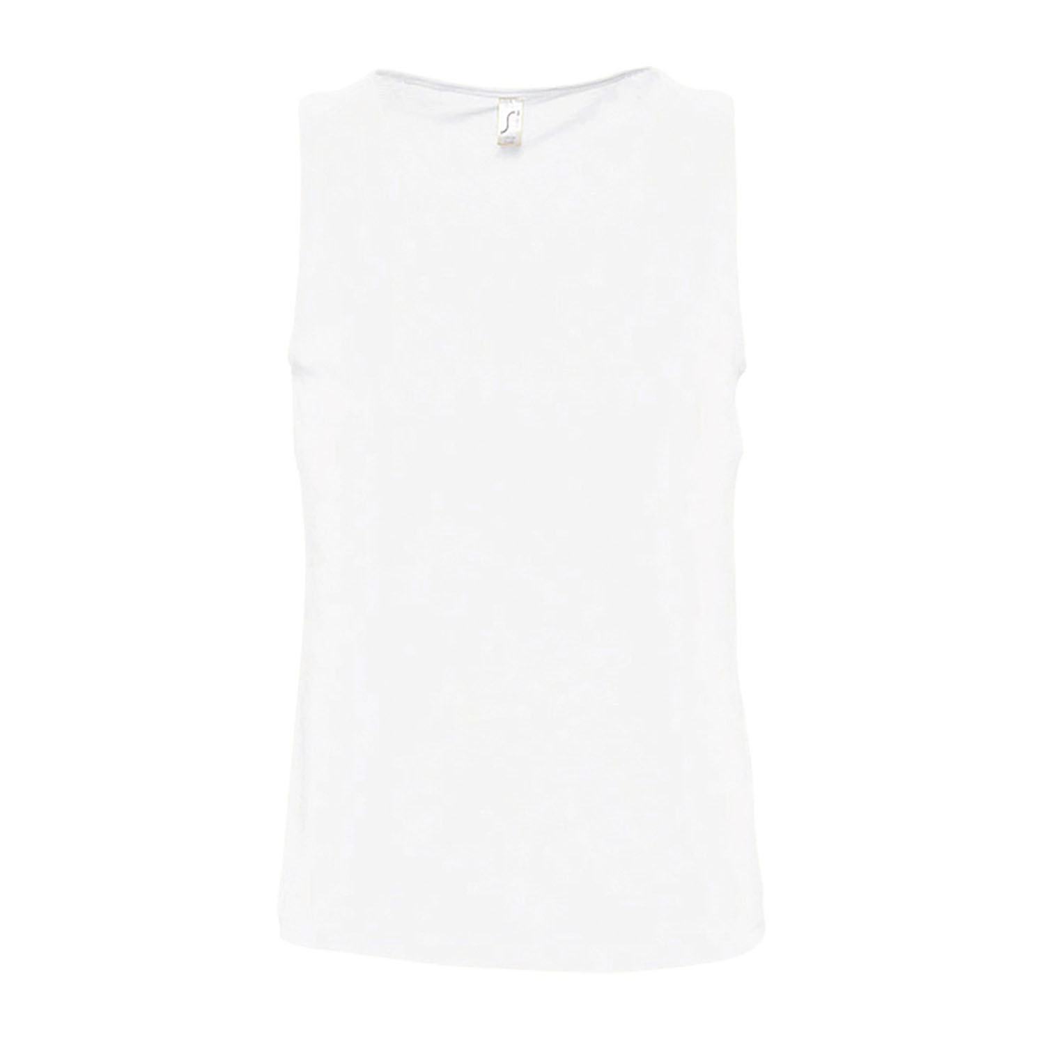 DÉBARDEUR PERSONNALISÉ HOMME BLANC 'JUSTIN' 150 GR/M²