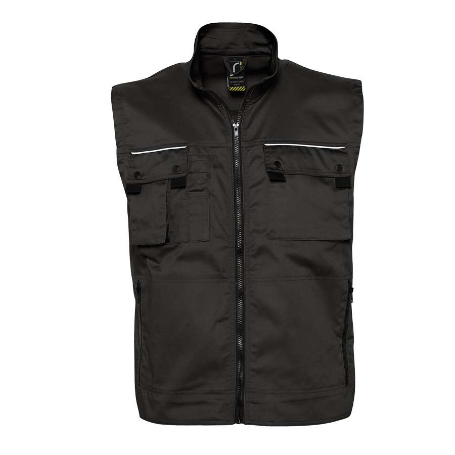 BLOUSON PUBLICITAIRE SANS MANCHES WORKWEAR MIXTE 'ZENITH PRO'