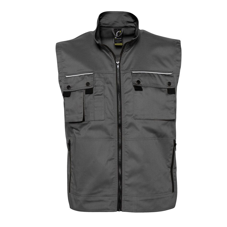 BLOUSON PUBLICITAIRE SANS MANCHES WORKWEAR MIXTE 'ZENITH PRO'