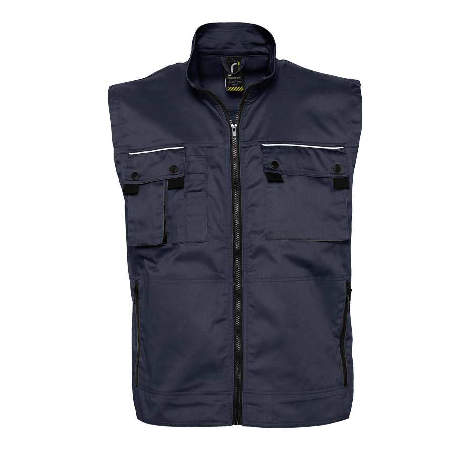BLOUSON PUBLICITAIRE SANS MANCHES WORKWEAR MIXTE 'ZENITH PRO'