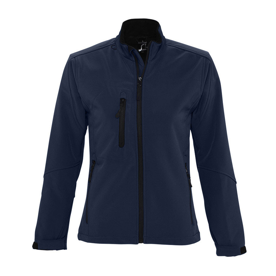 VESTE PUBLICITAIRE ZIPPÉE SOFTSHELL FEMME 'ROXY' 340 GR/M²