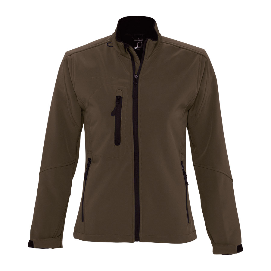VESTE PUBLICITAIRE ZIPPÉE SOFTSHELL FEMME 'ROXY' 340 GR/M²