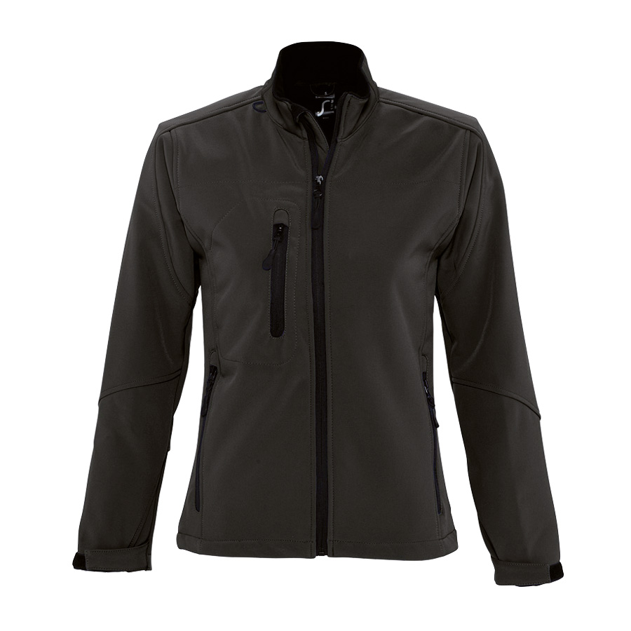 VESTE PUBLICITAIRE ZIPPÉE SOFTSHELL FEMME 'ROXY' 340 GR/M²