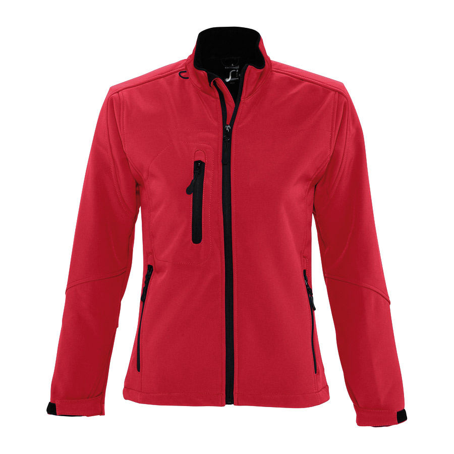 VESTE PUBLICITAIRE ZIPPÉE SOFTSHELL FEMME 'ROXY' 340 GR/M²