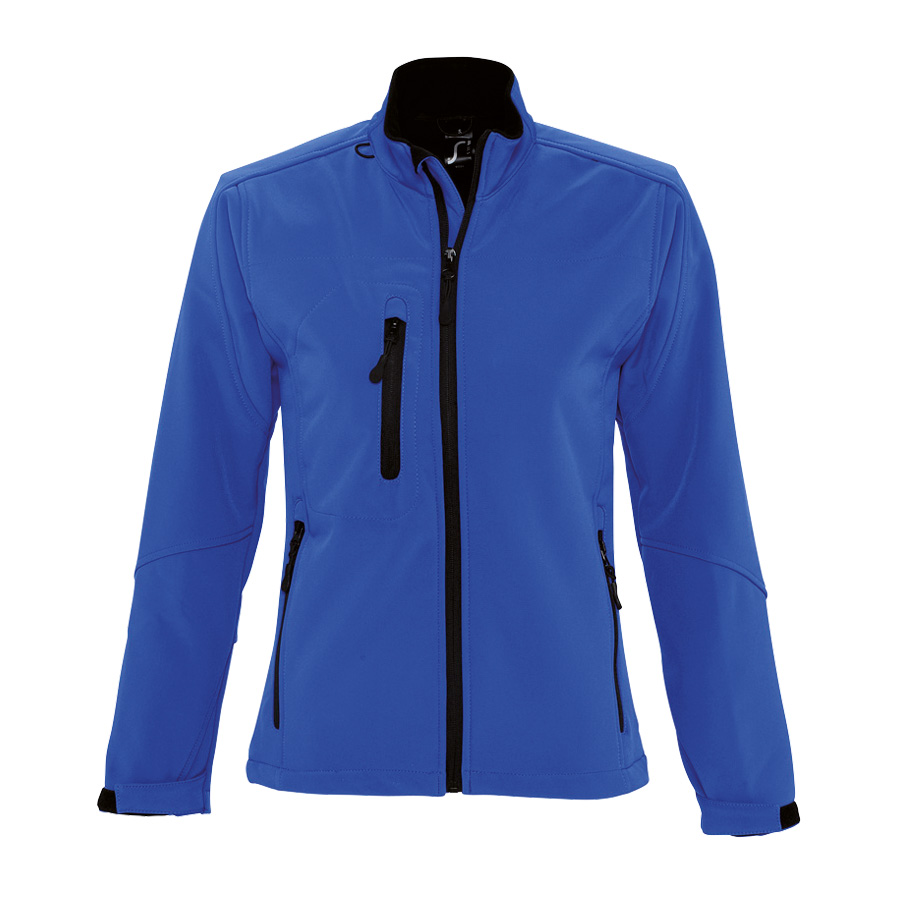 VESTE PUBLICITAIRE ZIPPÉE SOFTSHELL FEMME 'ROXY' 340 GR/M²