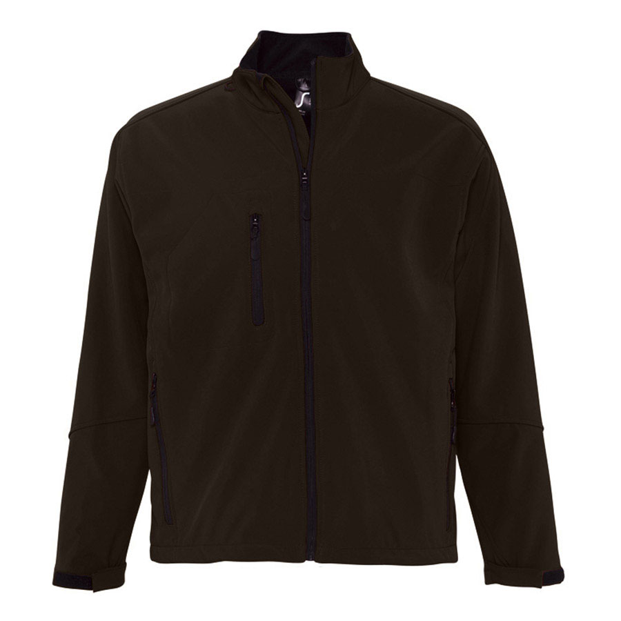 VESTE PUBLICITAIRE ZIPPÉE SOFTSHELL HOMME 'RELAX' 340 GR/M²