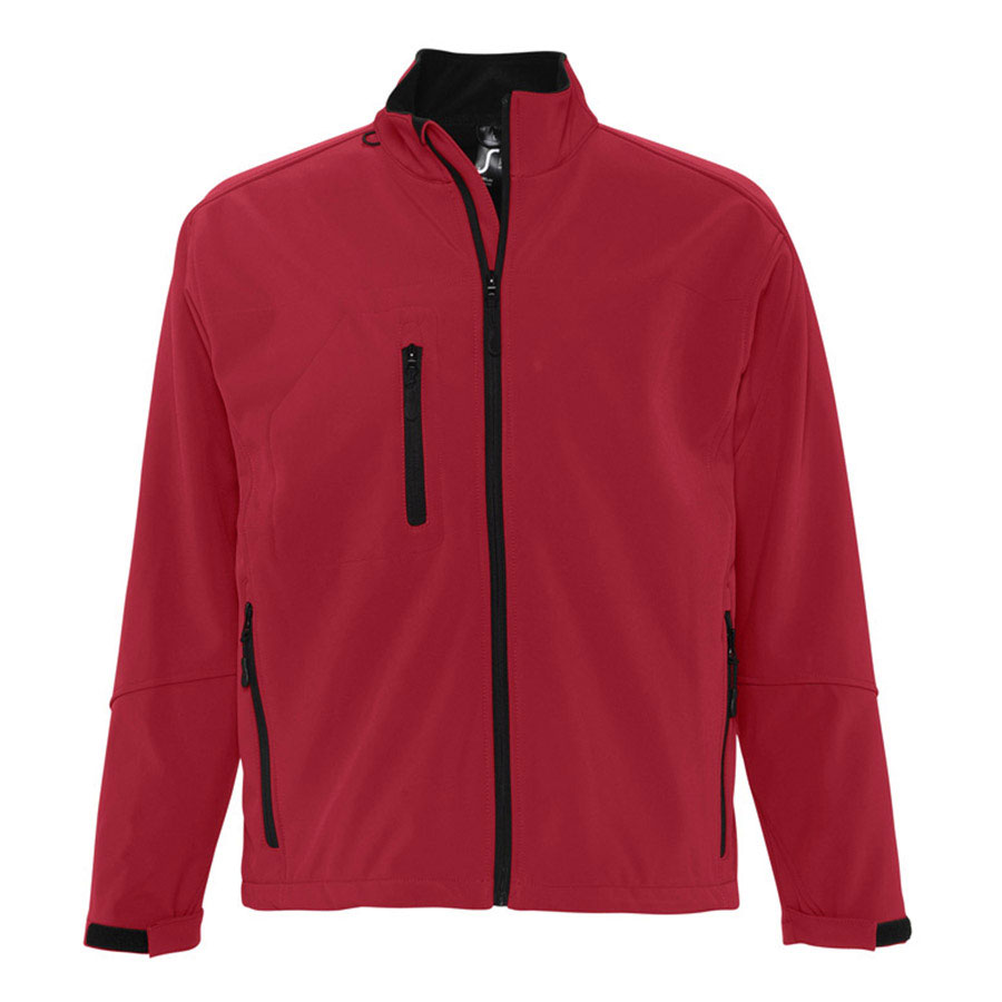 VESTE PUBLICITAIRE ZIPPÉE SOFTSHELL HOMME 'RELAX' 340 GR/M²