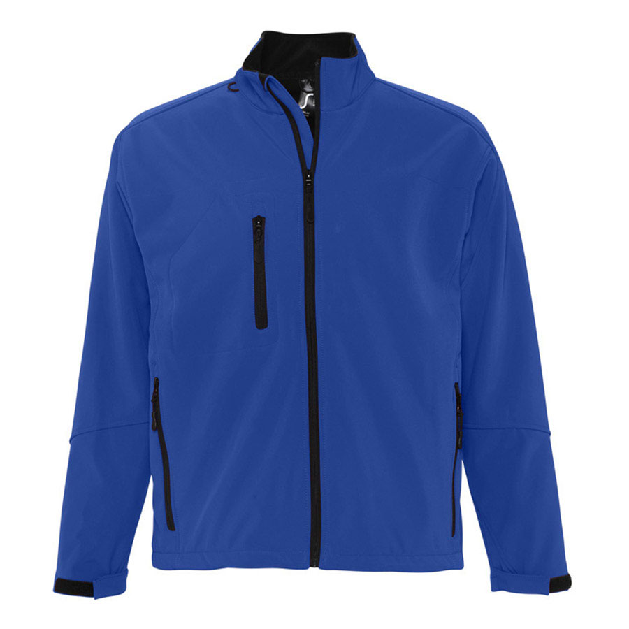 VESTE PUBLICITAIRE ZIPPÉE SOFTSHELL HOMME 'RELAX' 340 GR/M²