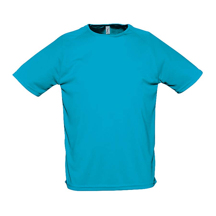 T-SHIRT PERSONNALISÉ RESPIRANT HOMME 'SPORTY' 140 GR/M²
