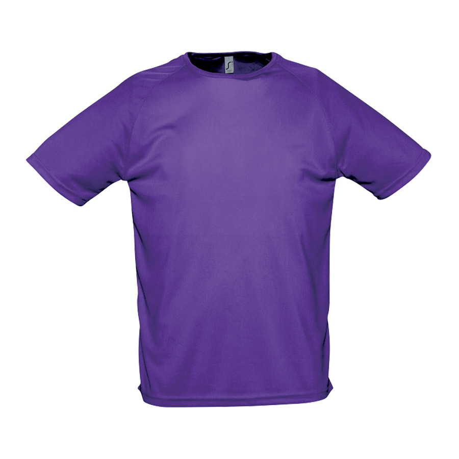 T-SHIRT PERSONNALISÉ RESPIRANT HOMME 'SPORTY' 140 GR/M²