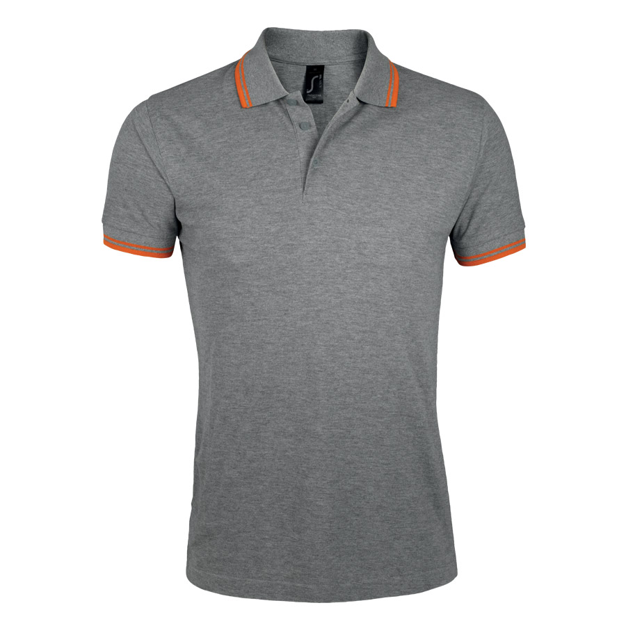 POLO BICOLORE PERSONNALISABLE HOMME 'PASADENA' 200 GR/M²