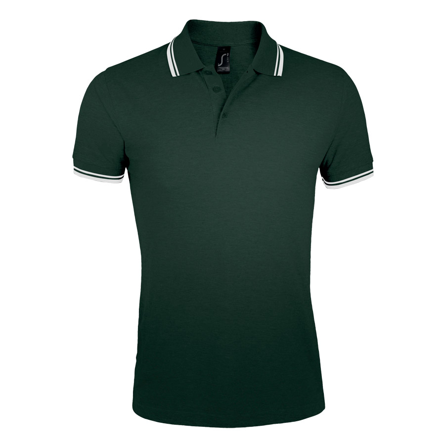POLO BICOLORE PERSONNALISABLE HOMME 'PASADENA' 200 GR/M²