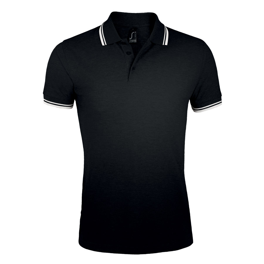 POLO BICOLORE PERSONNALISABLE HOMME 'PASADENA' 200 GR/M²