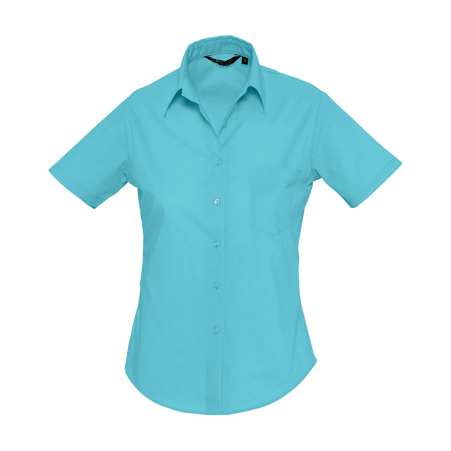 CHEMISE PUBLICITAIRE FEMME MANCHES COURTES 'ESCAPE'