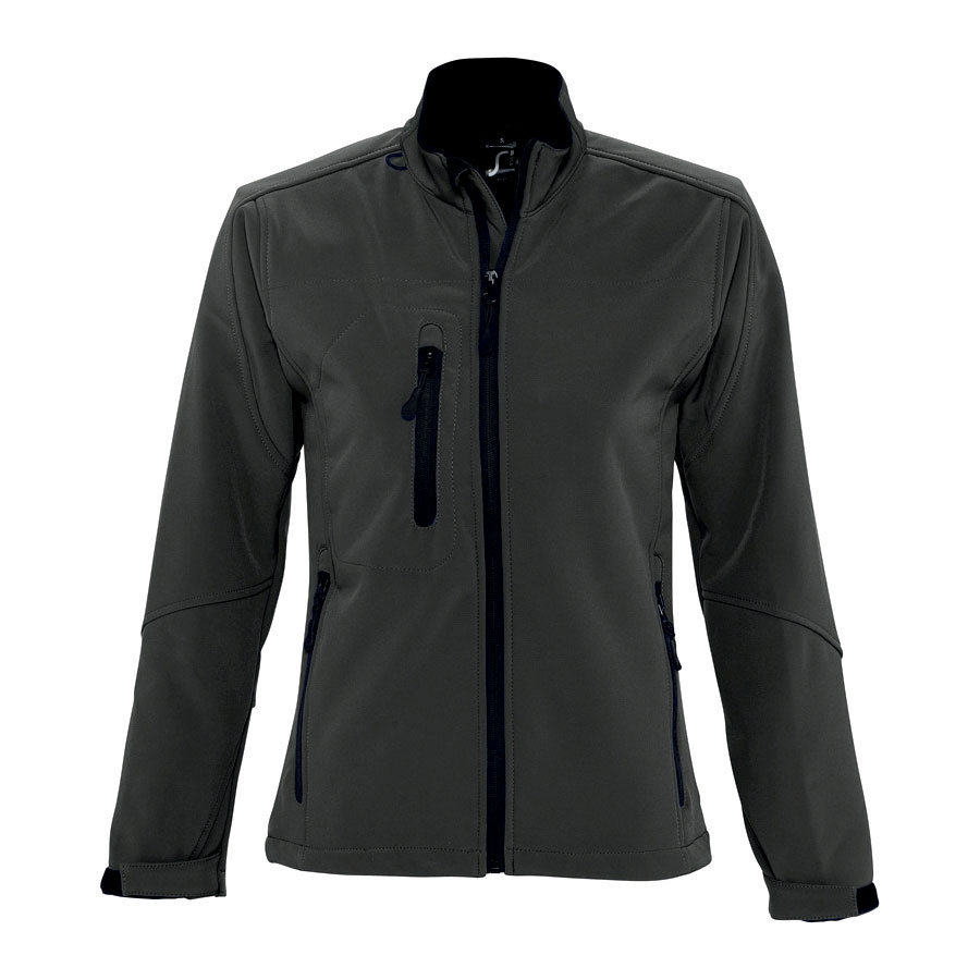 VESTE PUBLICITAIRE ZIPPÉE SOFTSHELL FEMME 'ROXY' 340 GR/M²