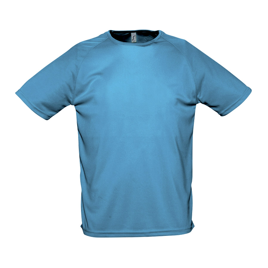 T-SHIRT PERSONNALISÉ RESPIRANT HOMME 'SPORTY' 140 GR/M²