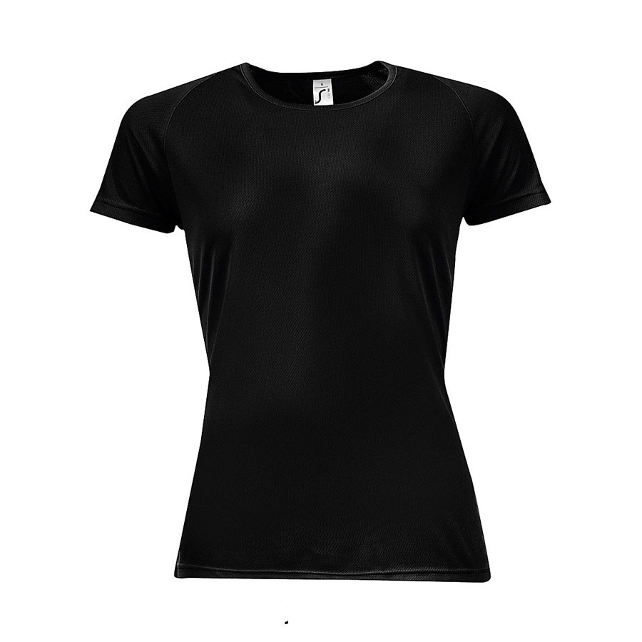TEE-SHIRT PERSONNALISÉ RESPIRANT FEMME 'SPORTY' 140 GR/M²