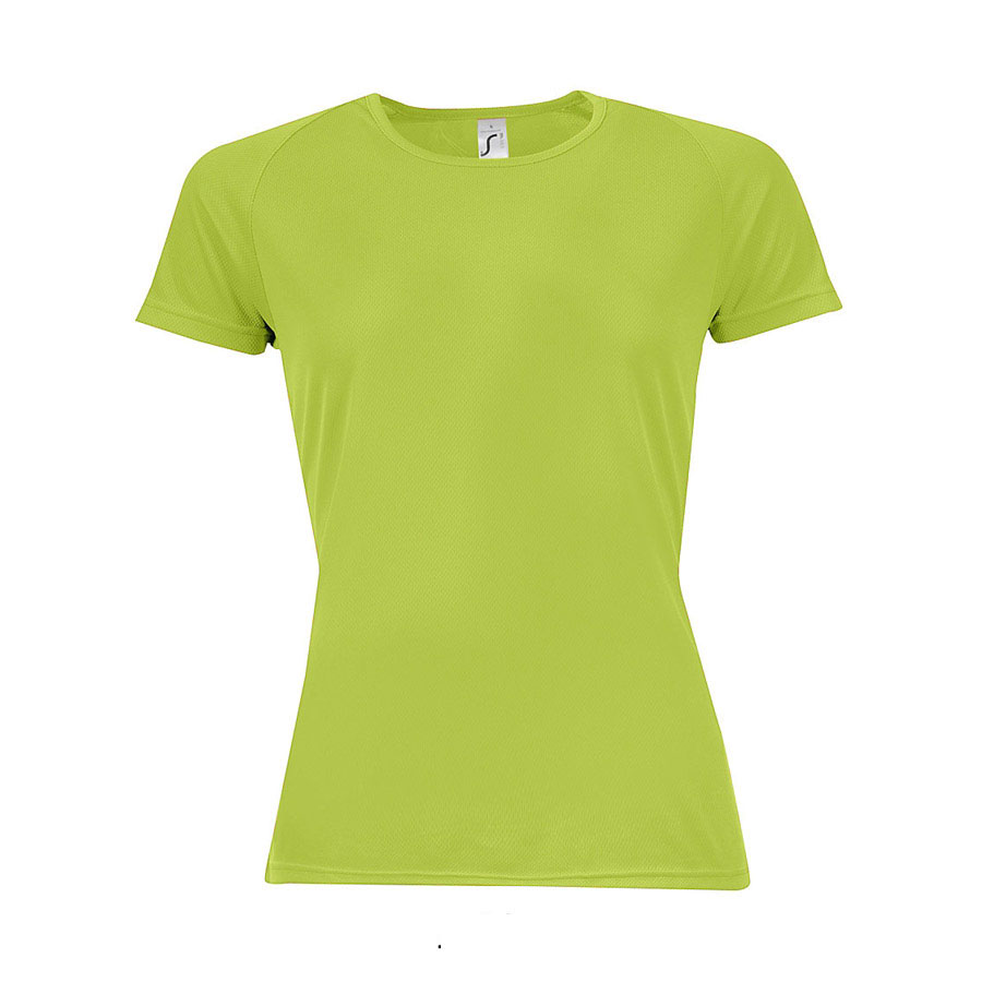 TEE-SHIRT PERSONNALISÉ RESPIRANT FEMME 'SPORTY' 140 GR/M²