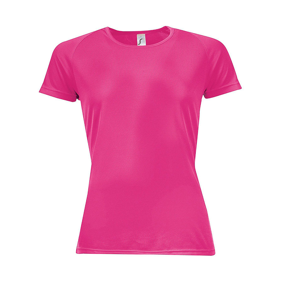 TEE-SHIRT PERSONNALISÉ RESPIRANT FEMME 'SPORTY' 140 GR/M²