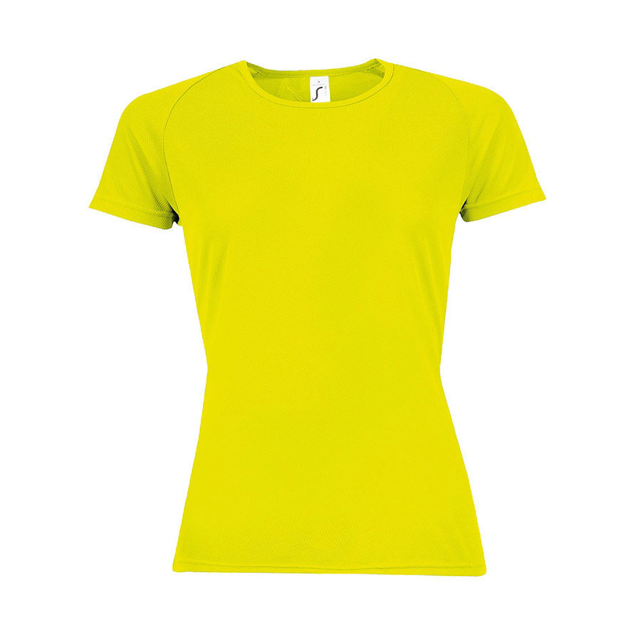 TEE-SHIRT PERSONNALISÉ RESPIRANT FEMME 'SPORTY' 140 GR/M²