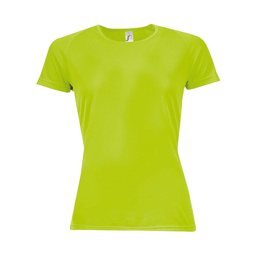 TEE-SHIRT PERSONNALISÉ RESPIRANT FEMME 'SPORTY' 140 GR/M²