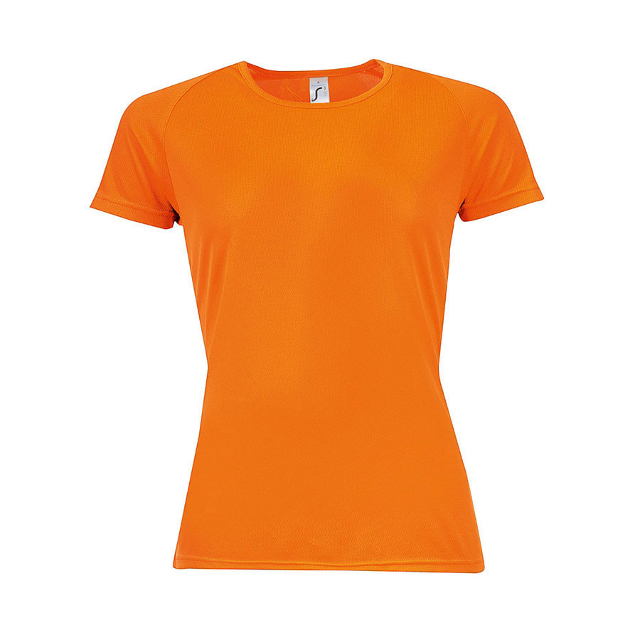 TEE-SHIRT PERSONNALISÉ RESPIRANT FEMME 'SPORTY' 140 GR/M²