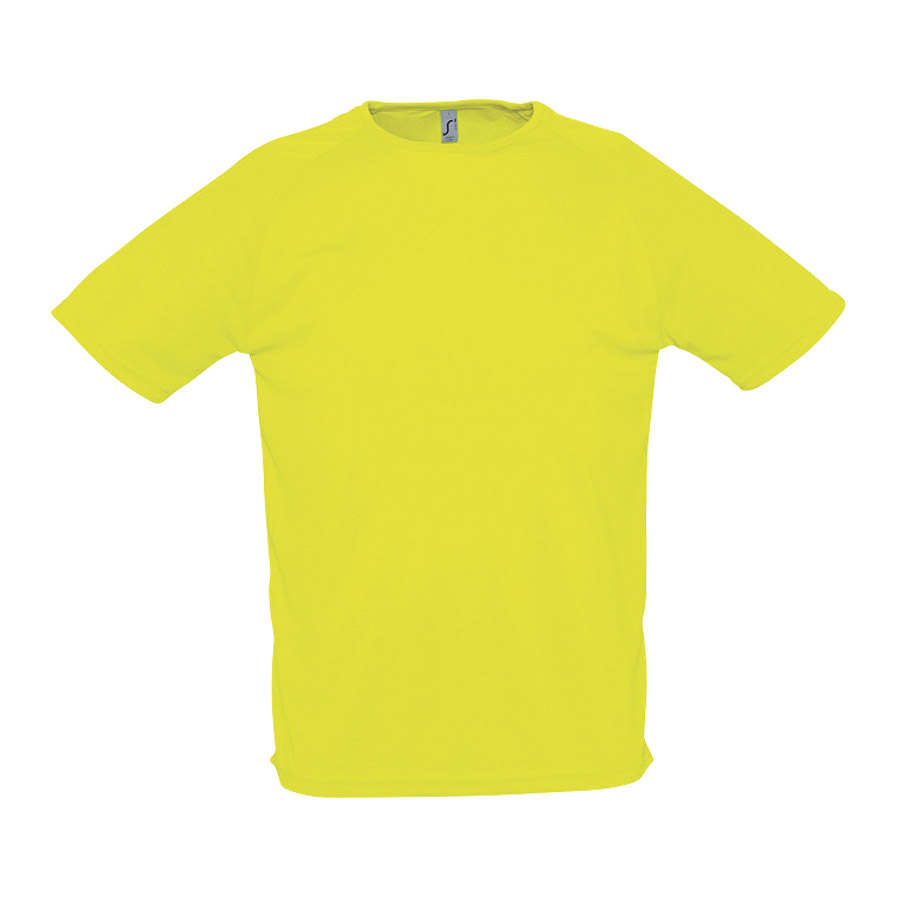 T-SHIRT PERSONNALISÉ RESPIRANT HOMME 'SPORTY' 140 GR/M²