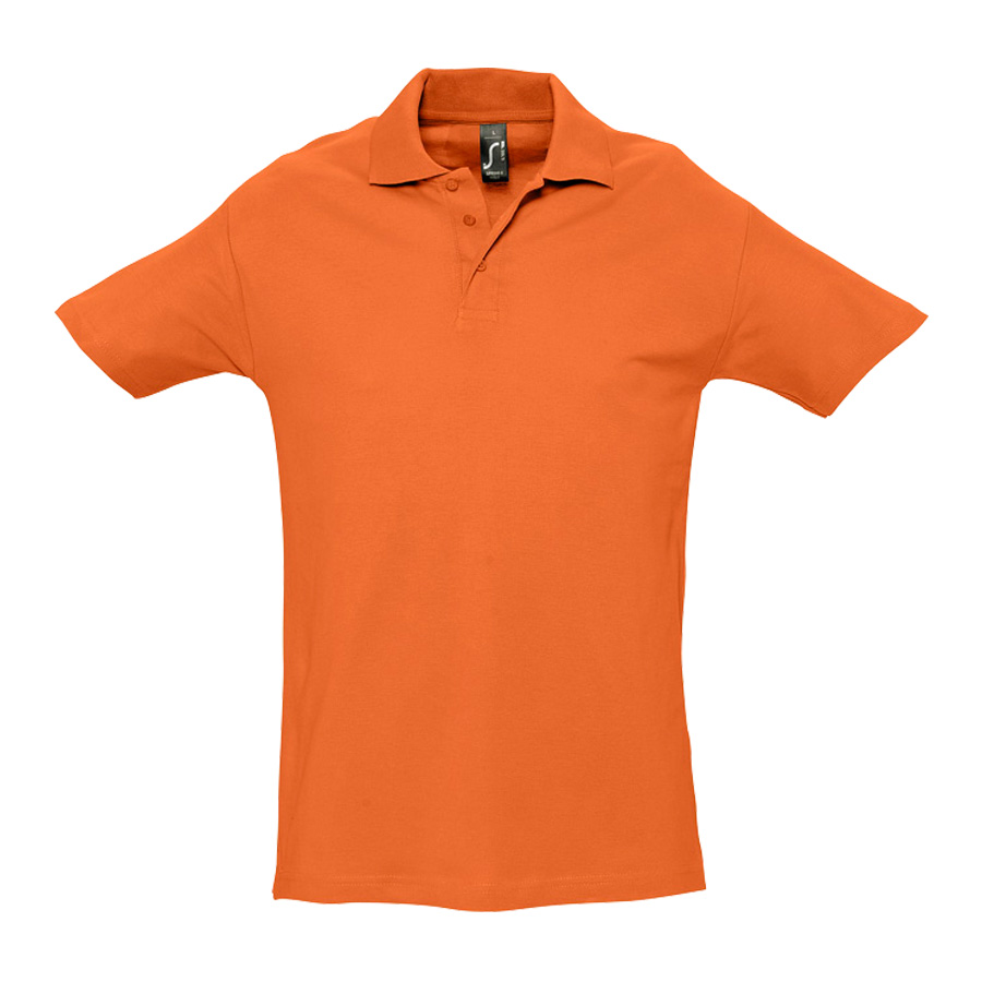 POLO PERSONNALISÉ HOMME 'SPRING' COULEUR 210 GR/M²