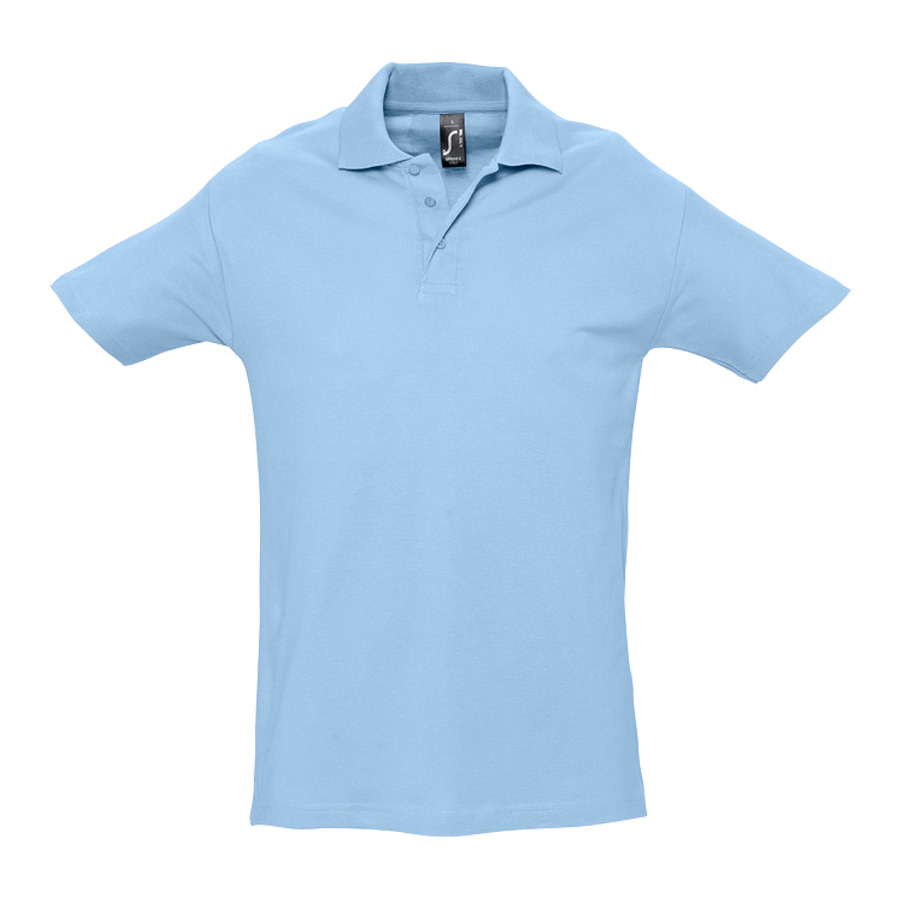 POLO PERSONNALISÉ HOMME 'SPRING' COULEUR 210 GR/M²