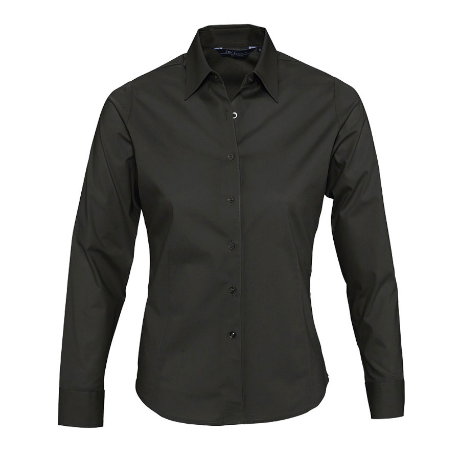 CHEMISES MANCHES LONGUES FEMME 'EDEN' 140 GR/M²