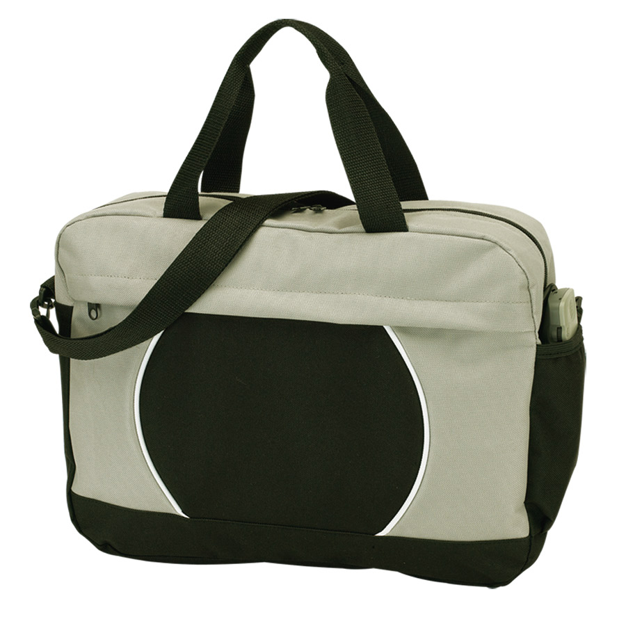 SACOCHE BICOLORE PUBLICITAIRE 'BURLINGTON'