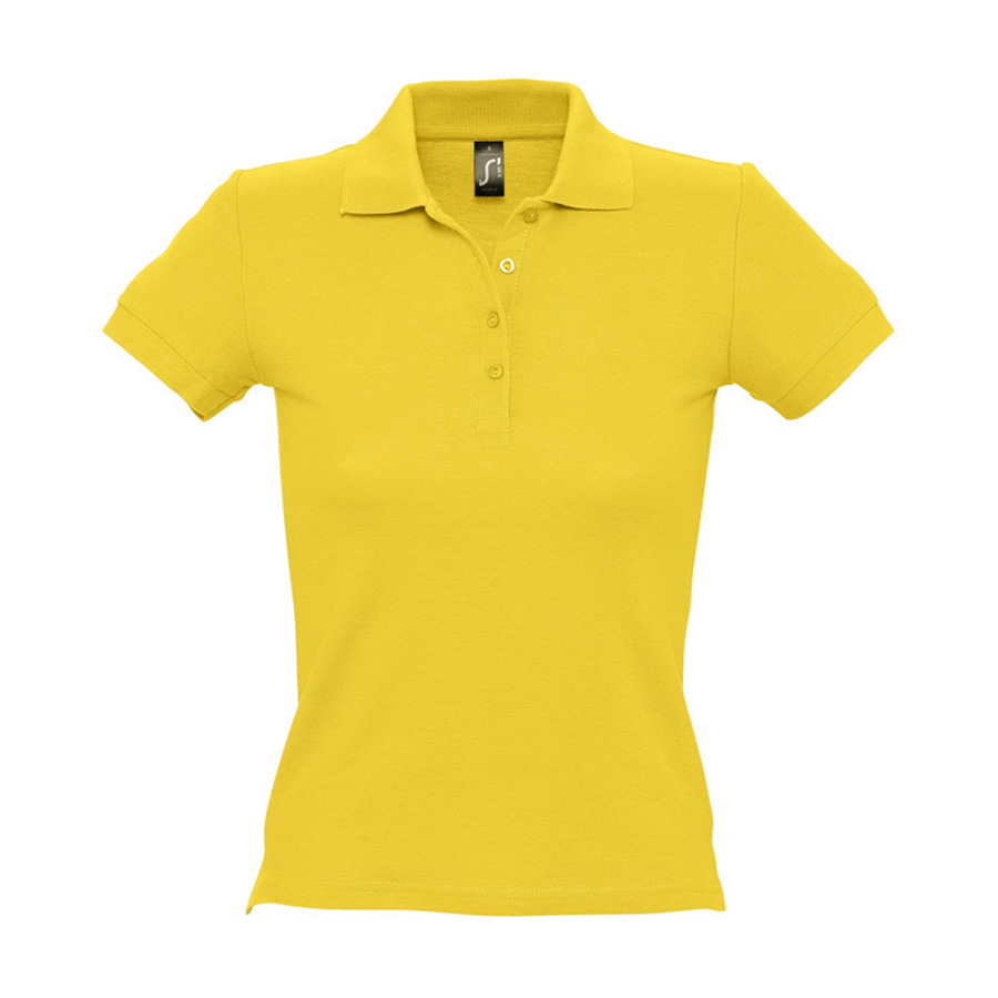 POLO PUBLICITAIRE FEMME 'PEOPLE' COULEUR 210 GR/M²