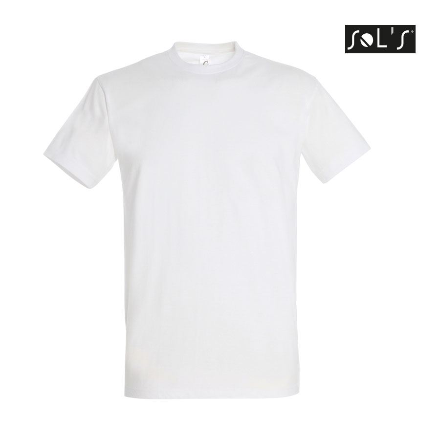 TEE-SHIRT PUBLICITAIRE 'IMPERIAL' HOMME BLANC 190 GR/M²