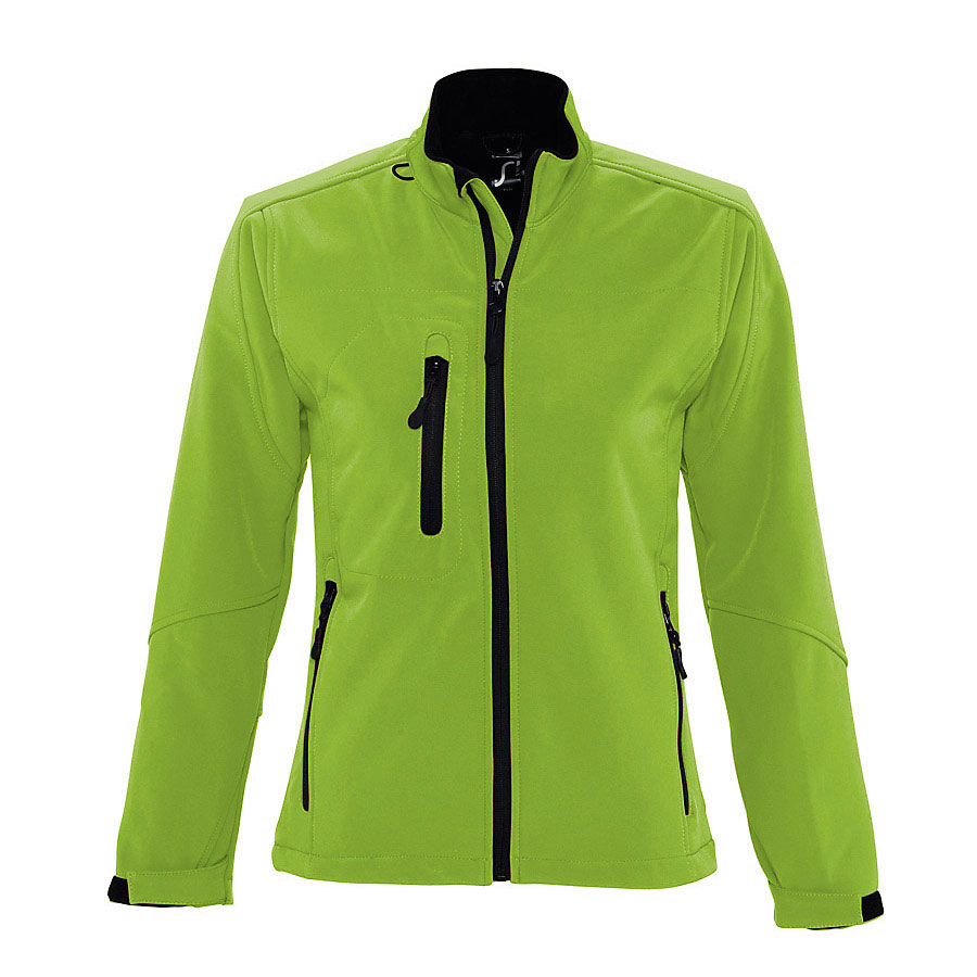 VESTE PUBLICITAIRE ZIPPÉE SOFTSHELL FEMME 'ROXY' 340 GR/M²