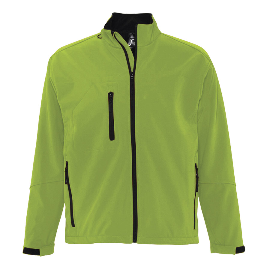 VESTE PUBLICITAIRE ZIPPÉE SOFTSHELL HOMME 'RELAX' 340 GR/M²