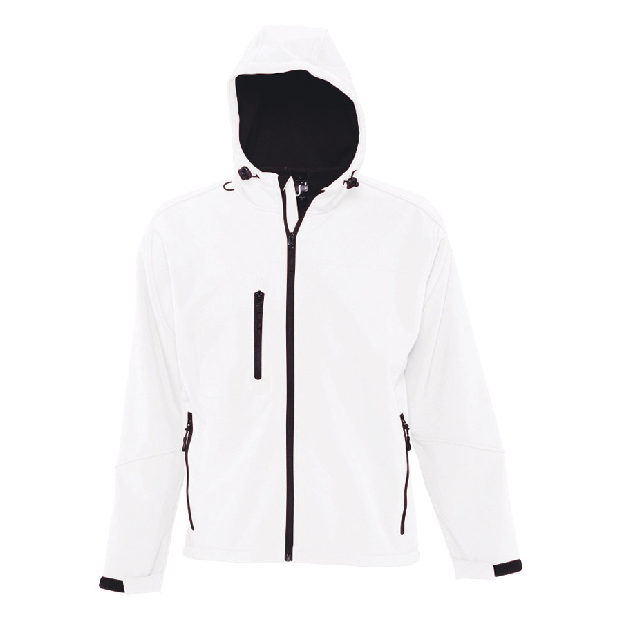 VESTE SOFTSHELL A CAPUCHE HOMME 'REPLAY ' 340 GR/M²