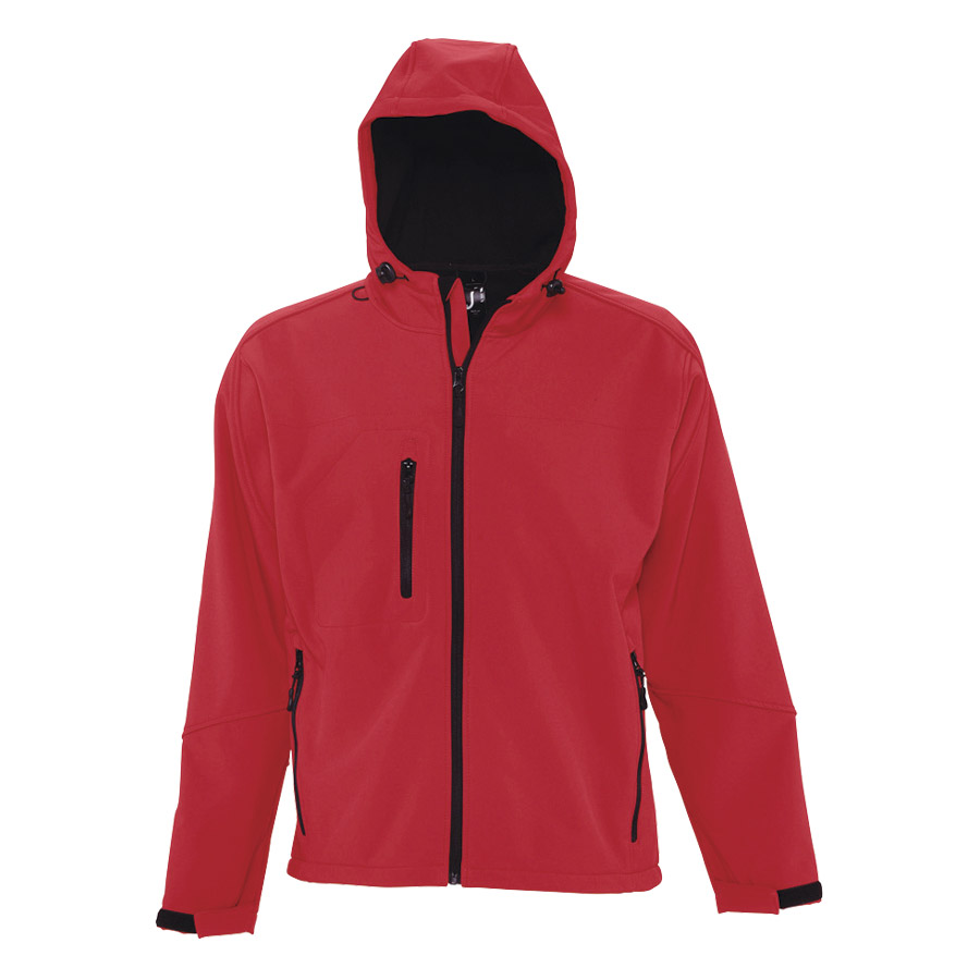 VESTE SOFTSHELL A CAPUCHE HOMME 'REPLAY ' 340 GR/M²