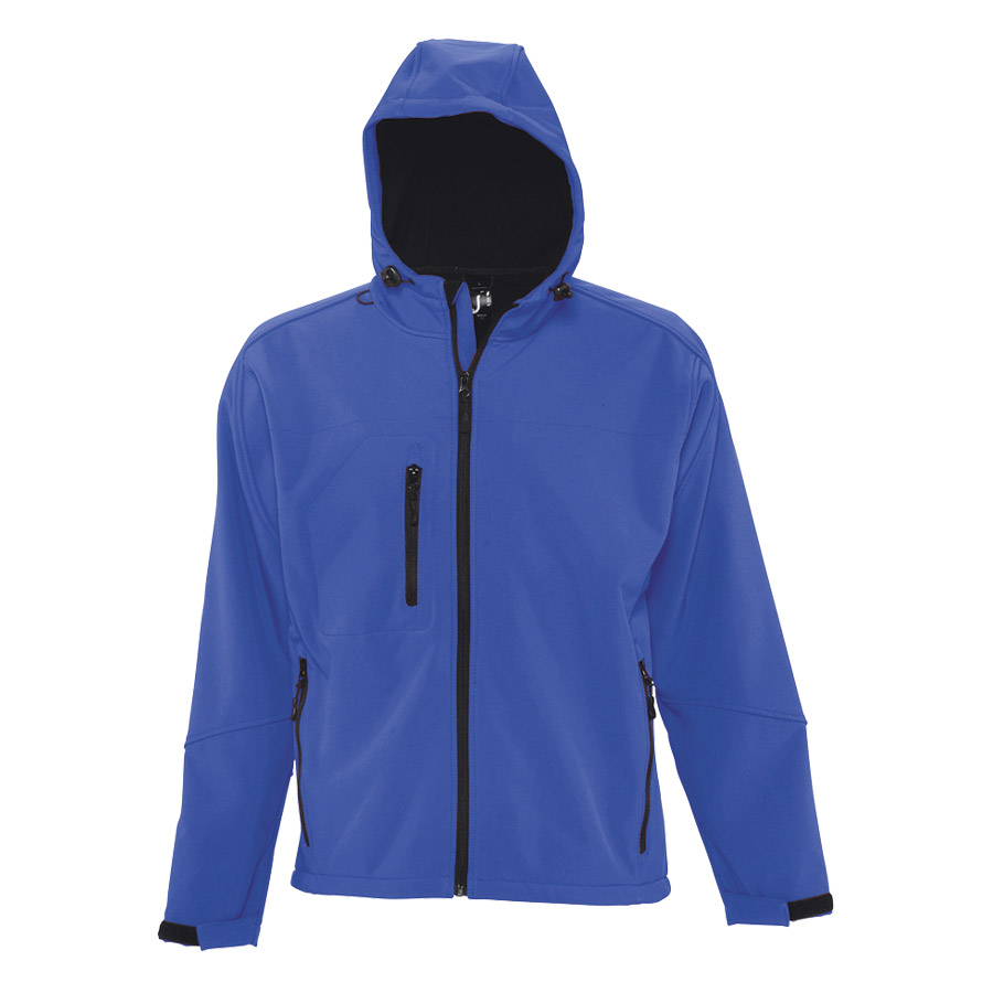 VESTE SOFTSHELL A CAPUCHE HOMME 'REPLAY ' 340 GR/M²