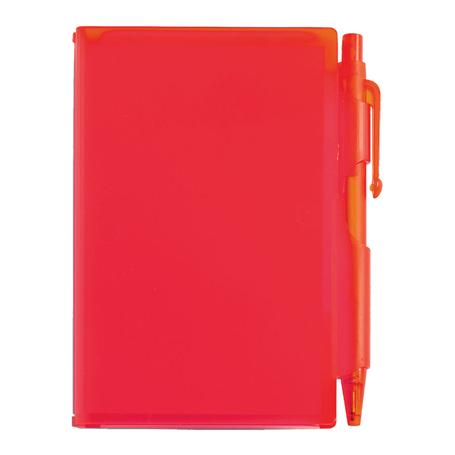 CARNET TRANSLUCIDE AVEC STYLO 'VALENTINO'