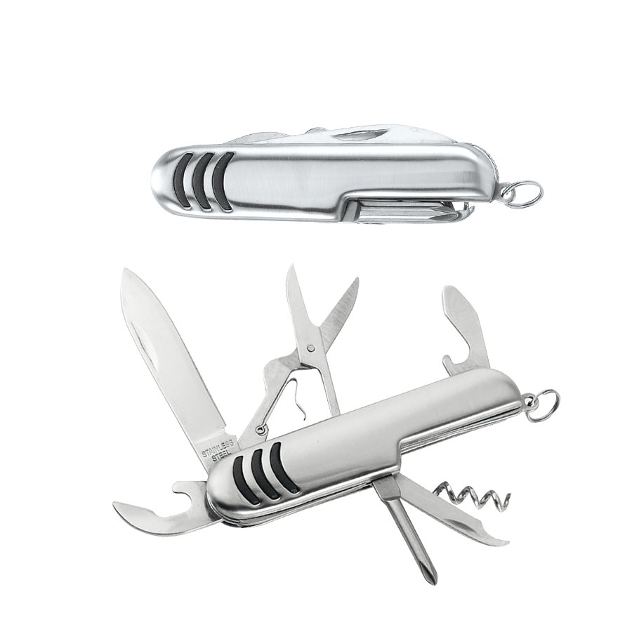 COUTEAU DE POCHE 7 FONCTIONS 'MULTI-TOOLS'