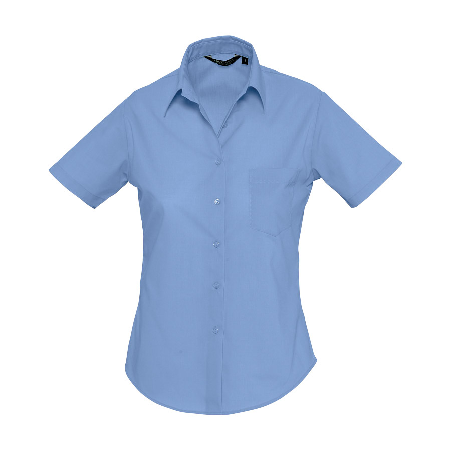 CHEMISE PUBLICITAIRE FEMME MANCHES COURTES 'ESCAPE'