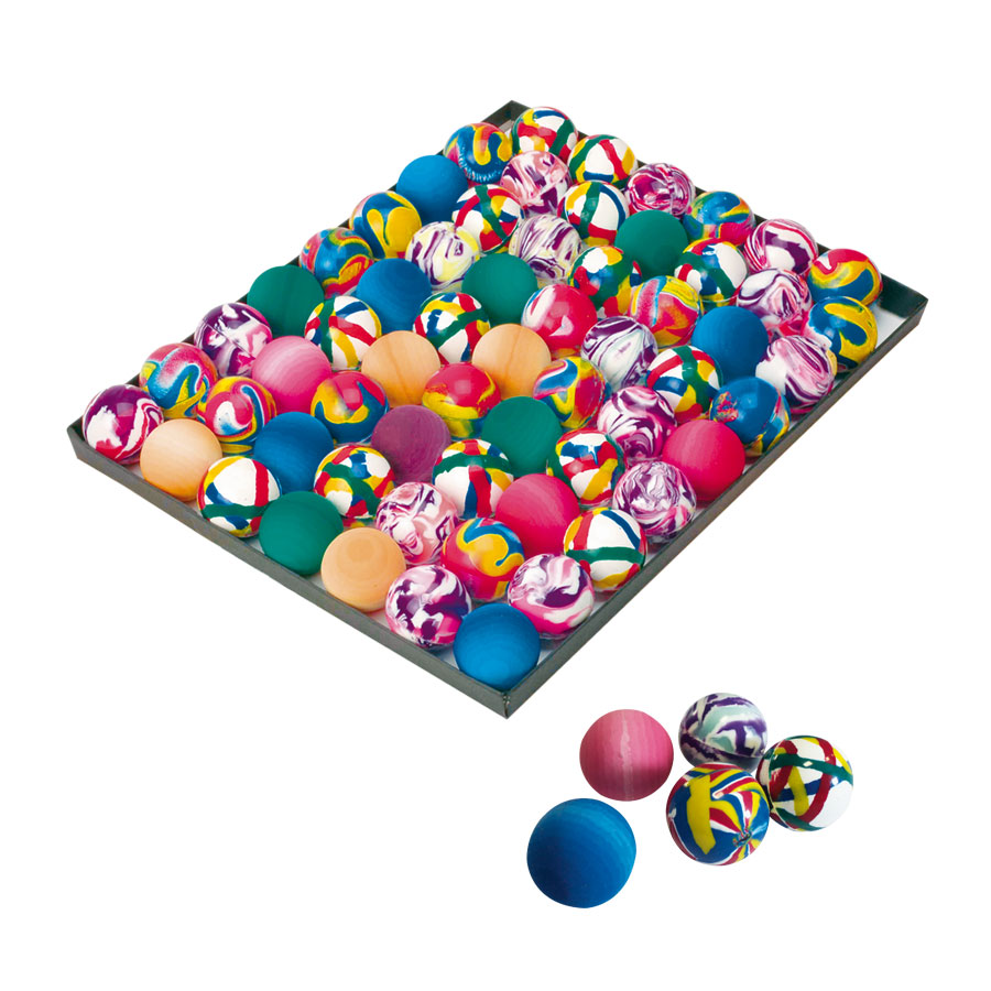 LOT DE 72 BALLES REBONDISSANTES 'SPLASH'
