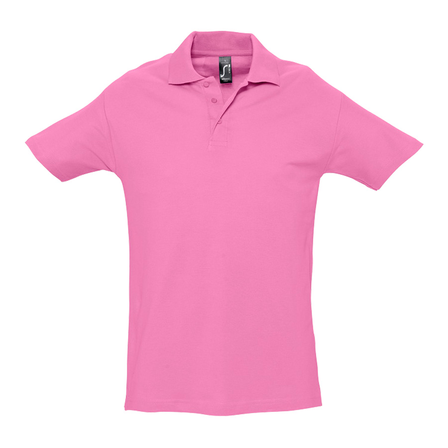 POLO PERSONNALISÉ HOMME 'SPRING' COULEUR 210 GR/M²