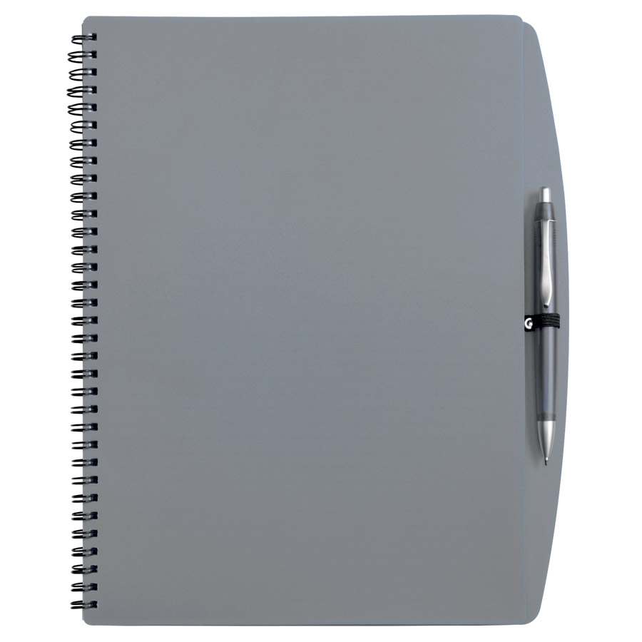 BLOC A SPIRALES A4 AVEC STYLO 'TURINO'